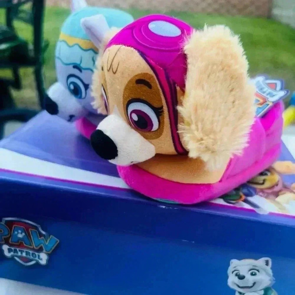 Paw Patrol slippers for Little girls size 7/8 - Picture 3 of 5